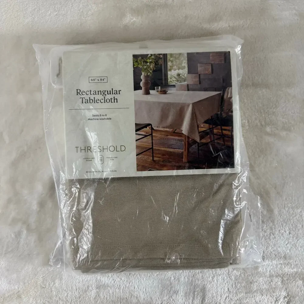 Threshold Rectangular Tablecloth 60